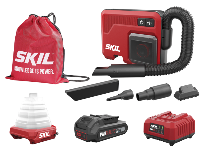 KIT DE VIAGEM / CAMPING SKIL (4 EM 1)