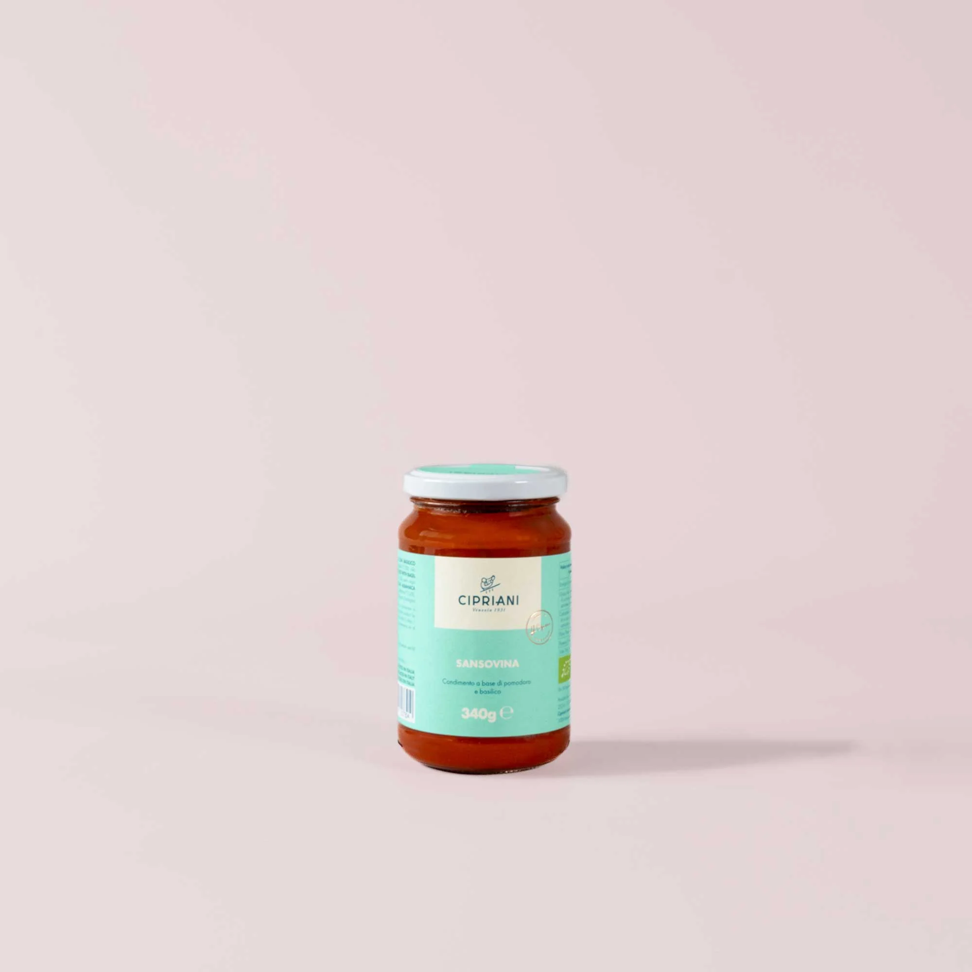 MOLHO DE TOMATE E MANJERICÃO BIOLÓGICO - CIPRIANI