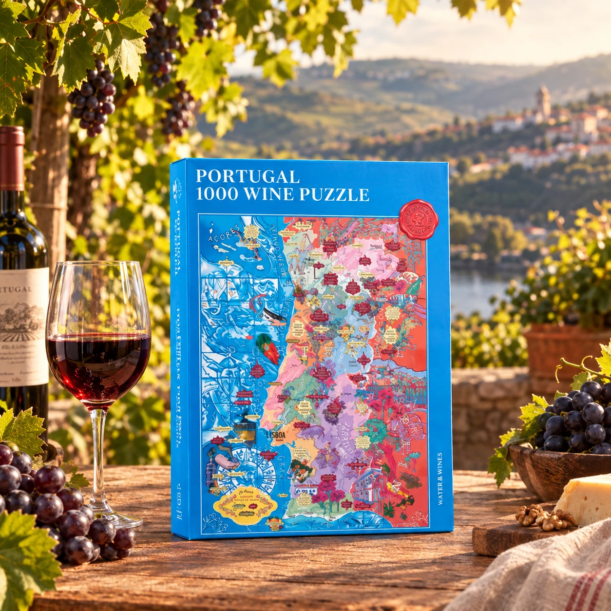 Puzzle Temático Vinhos de Portugal - 1000 PCS